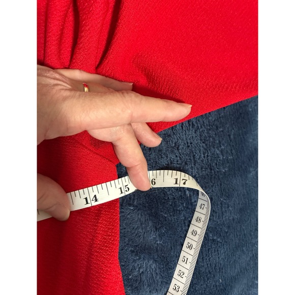 Sunday In Brooklynn Fit and Flare Red Dress Women's Size XS - Picture 6 of 10